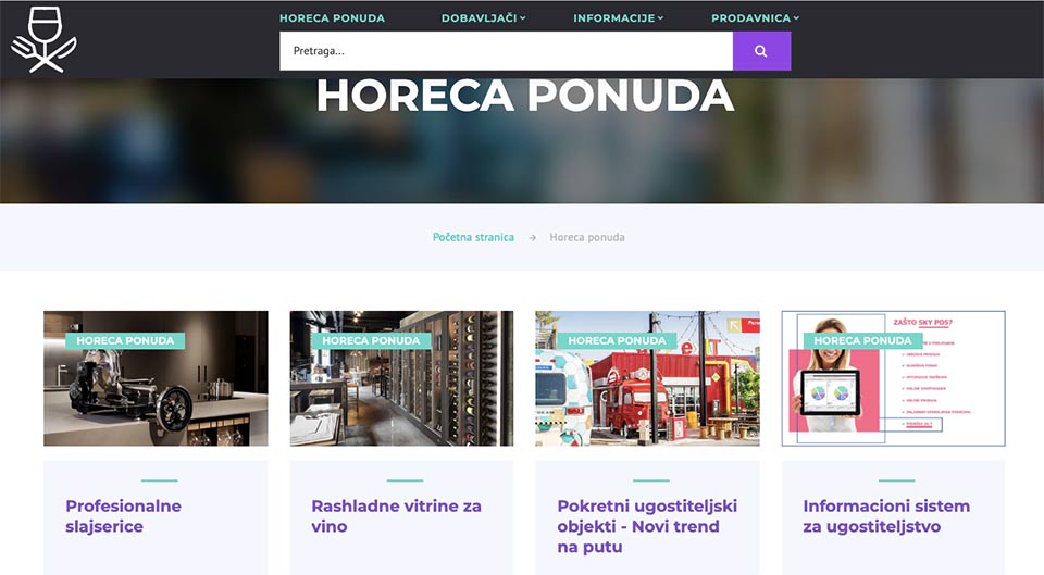 HORECA ponuda