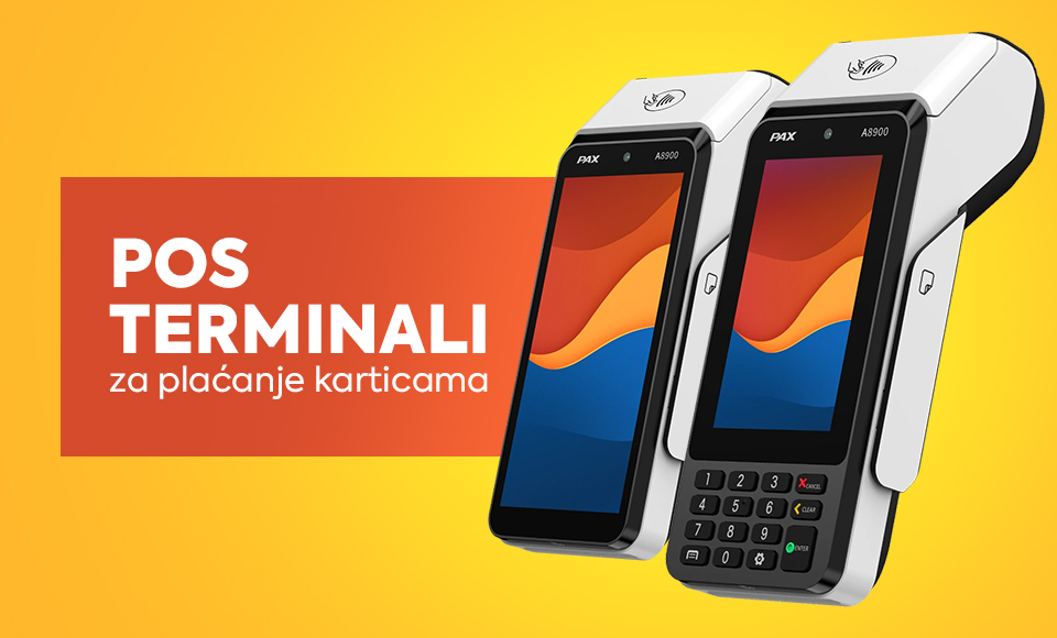 POS terminali za kartična plaćanja u ugostiteljstvu